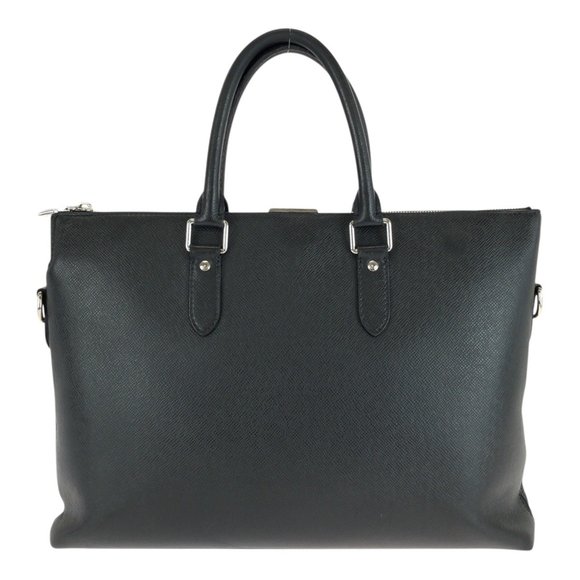 LOUIS VUITTON Black Leather Bag - Picture 1 of 10